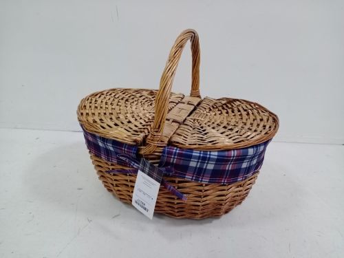 Closed Shopper - Tartan/Natural