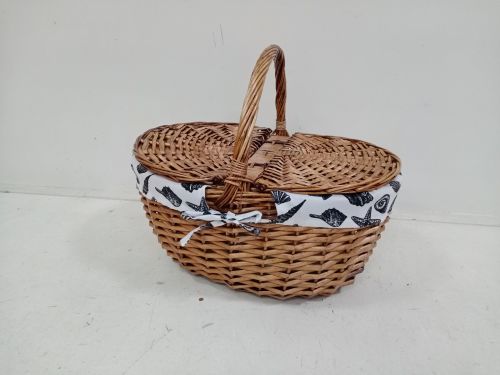 Closed Shopper - Shells/Natural
