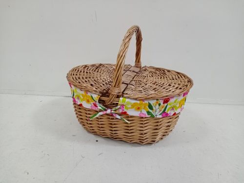Closed Shopper - Exotic Flower/Natural