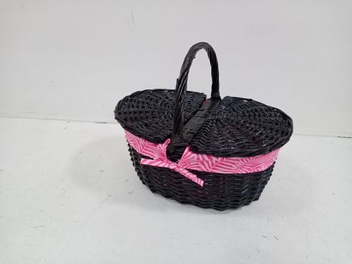 Closer Shopper - Pink Palm/Black