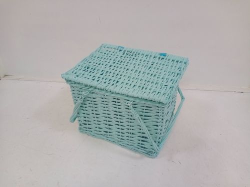 Swing Handle Closed Basket - Mint
