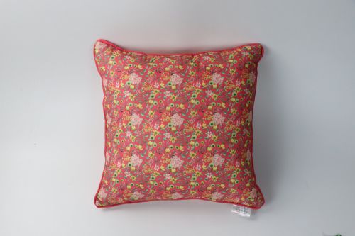 Piped Summer Bloom Cushion