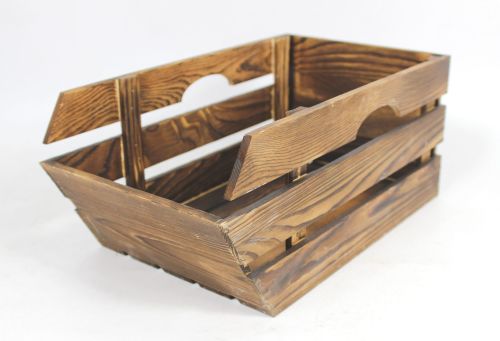 OPEN FRONT SLATTED CRATE