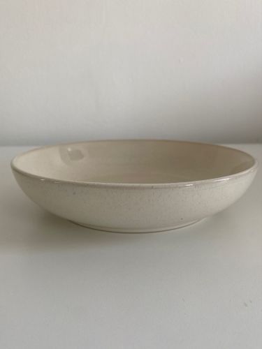 SCANDI HOME REACTIVE GLAZE PASTA BOWL CREAM
