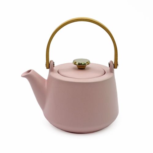 Teapot with Wooden Handle