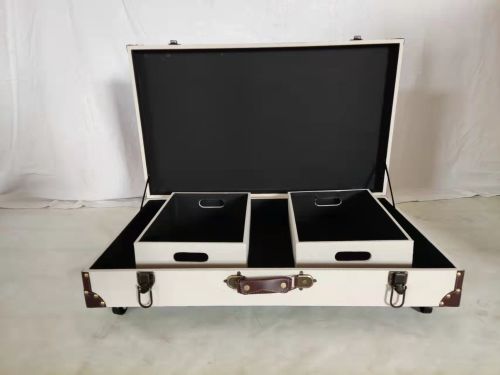 Linen Underbed Suitcase