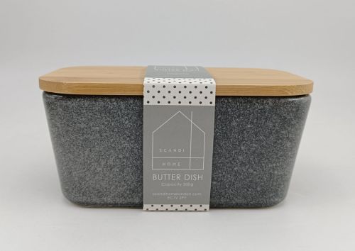 Reactive Glaze Butter Dish
