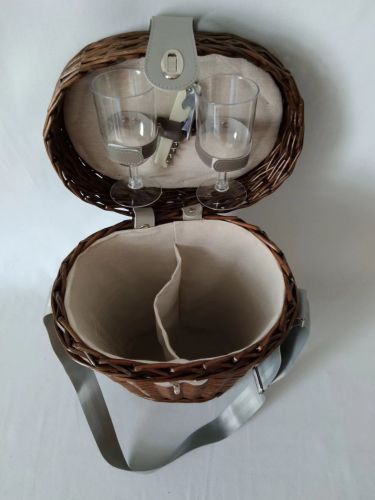 Filled Bottle Carrier with Strap