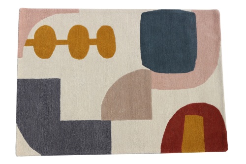 100% Wool, Hand Tufted Rug