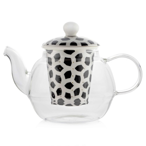 600ml Cha & Co Kerala Glass Teapot