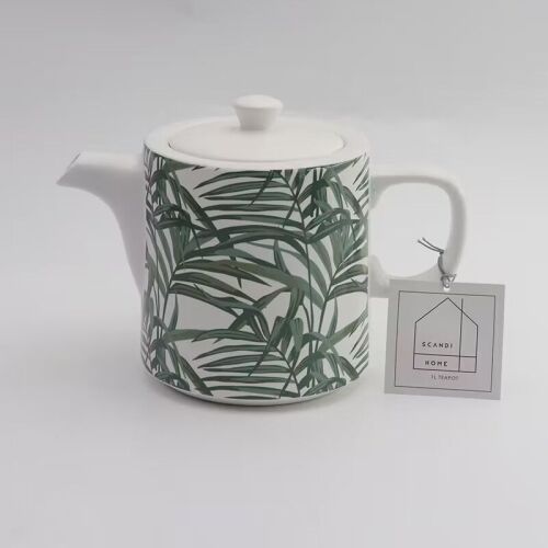 SCANDI PALM TEAPOT