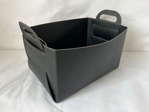 VEGAN LEATHER SHELF TOTE