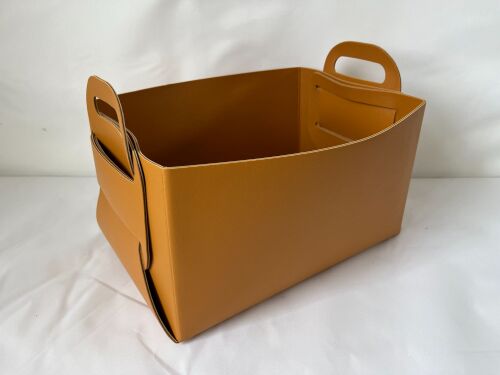 VEGAN LEATHER SHELF TOTE