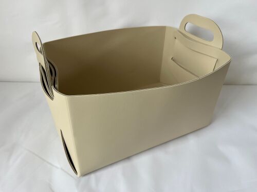 VEGAN LEATHER SHELF TOTE