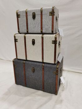 FLAX STEAMER TRUNKS