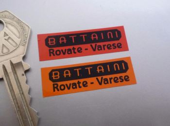 Battaini Jacks Rovate - Varese Sticker. 1.5".