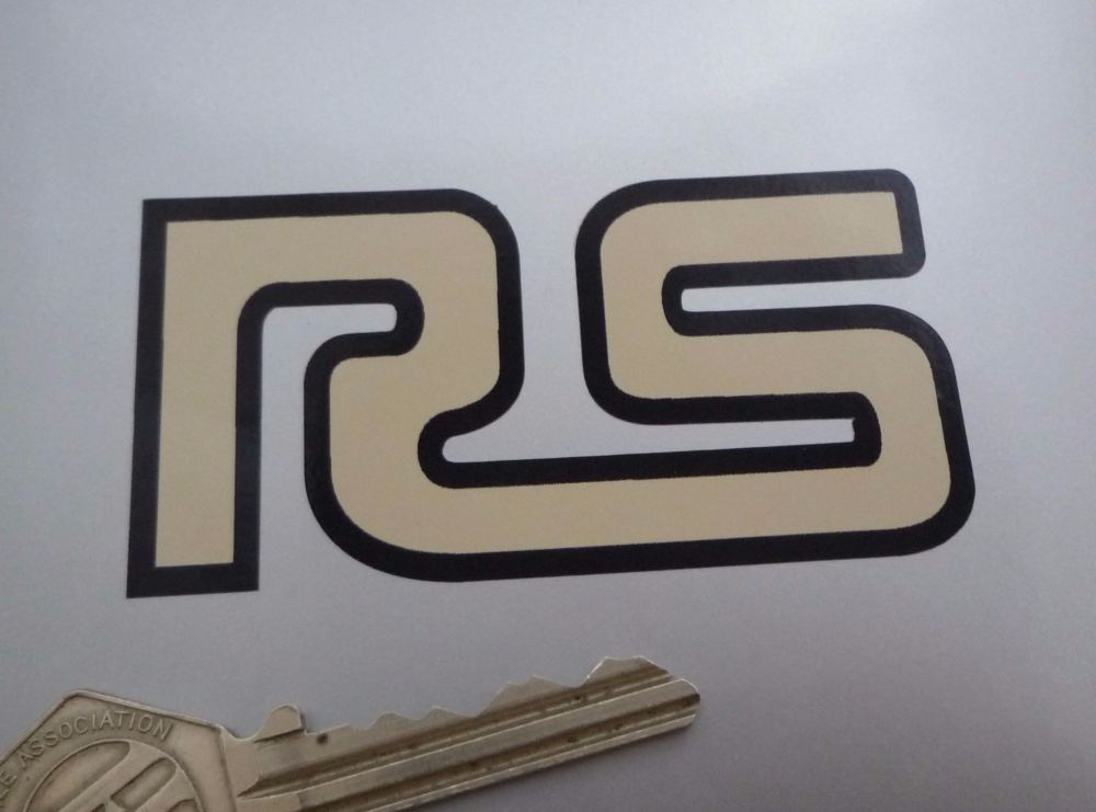 RS Upright Style Printed Sticker - 3"
