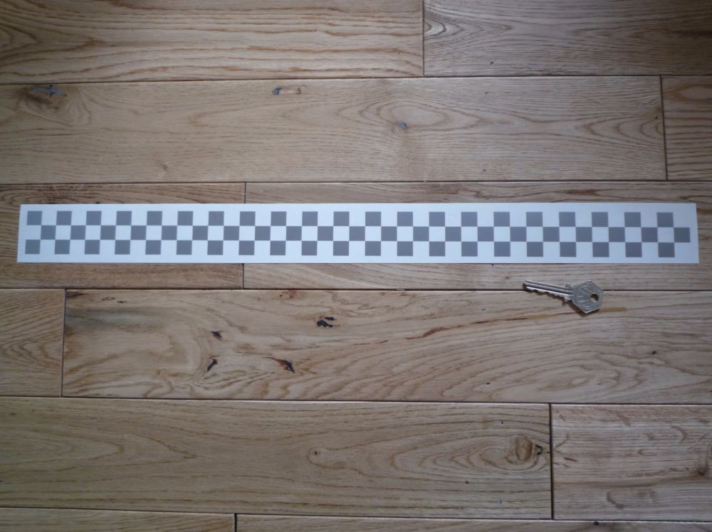 Chequered Tape Checkered Check Cut Vinyl Decal. 22