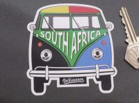 South Africa Volkswagen Campervan Travel Sticker. 3.5".