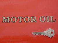 Shell Motor Oil Outlined Text Stickers. 4
