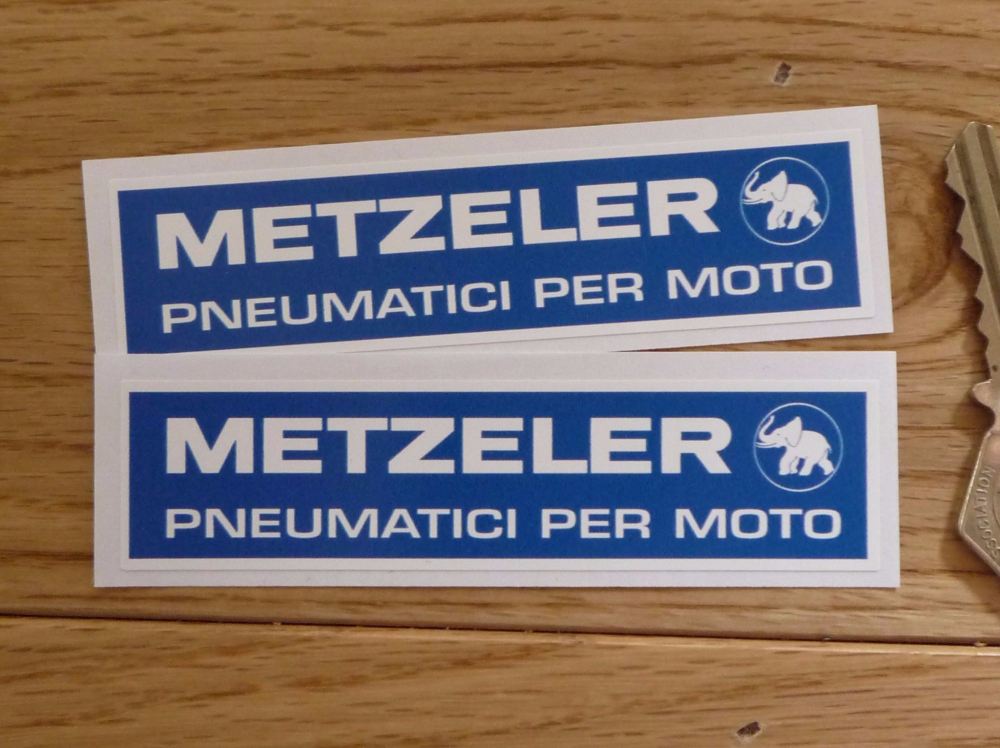 Metzeler Pneumatici Per Moto Oblong Stickers. 4