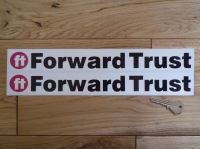 Forward Trust Oblong Stickers. 13.5