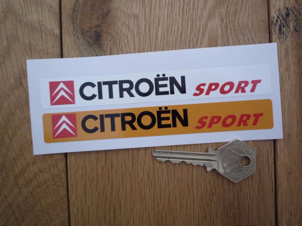 Citroen Sport Number Plate Dealer Logo Cover Stickers. 5.5
