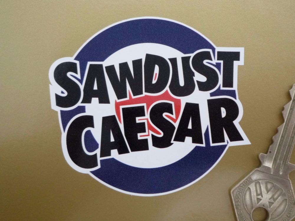 Sawdust Caesar Mods Roundel Sticker. 3