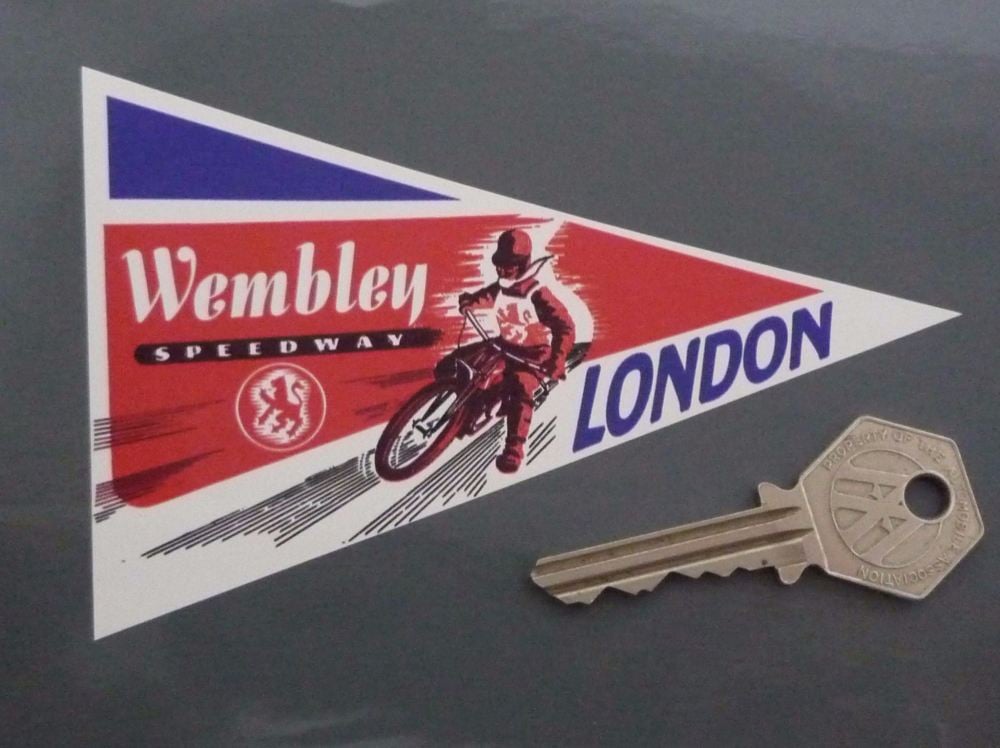 Wembley Speedway London Sticker. 5