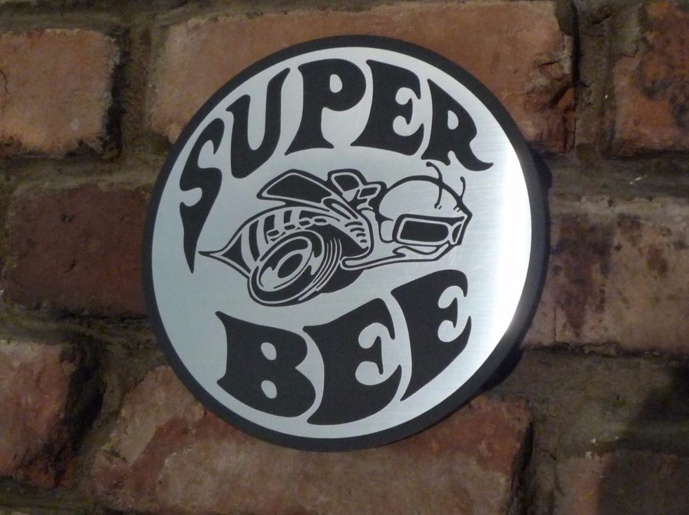 Dodge Plymouth Super Bee Garage Workshop Wall Plaque Sign. 8