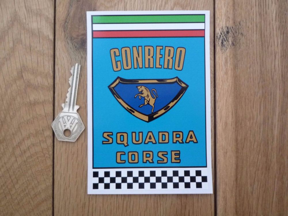 Conrero Squadra Corse Sticker. 5.5".