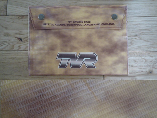 TVR Document Holder Toolbag. 10
