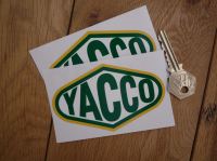 Yacco Shaped Stickers. 4