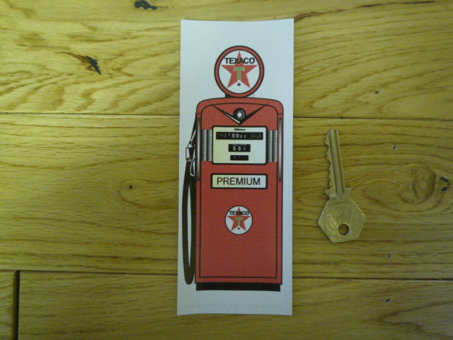Texaco Petrol Pump Bookmark/Little Art. BM126.