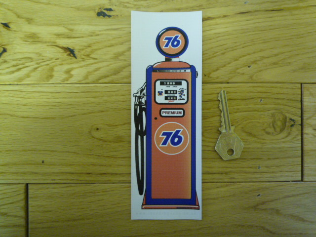 Union 76 Petrol Pump Bookmark/Little Art. BM134.