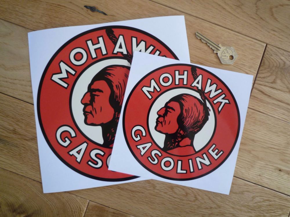 Mohawk Gasoline Sticker. 6