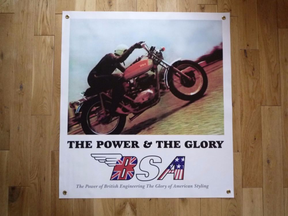 BSA The Power & The Glory Picture Banner Art. 28