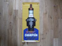 Champion Spark Plug Service Art Banner. Various Sizes.