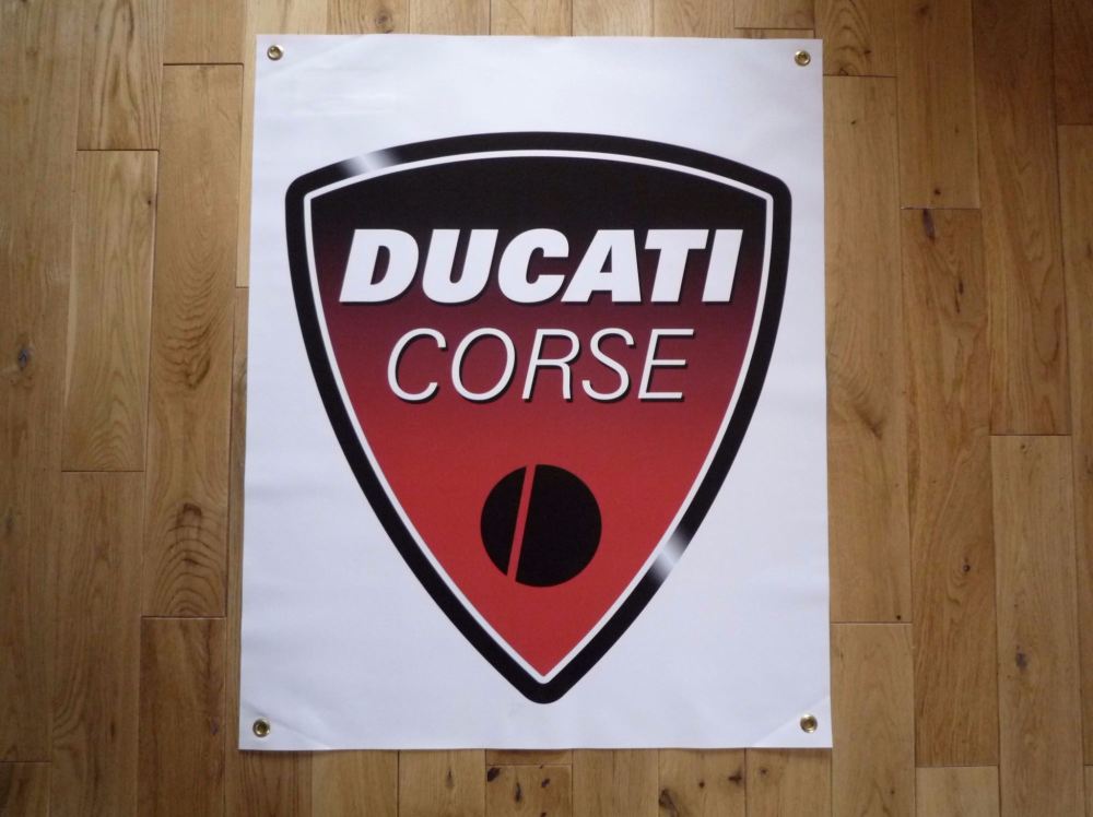 Ducati Corse Banner Art Poster. 28