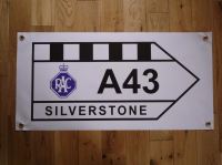Silverstone A43 Road Sign Banner Art. 29