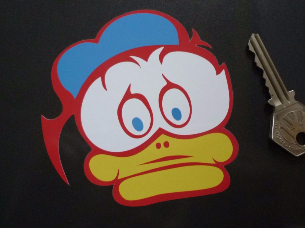 Barry Sheene Duck Logo Sticker. 3.75