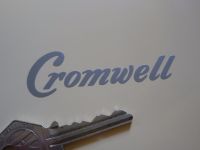 Cromwell Cut Vinyl Stickers. 3" Pair.