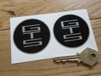 De Tomaso Pantera GTS Circular Stickers. 58mm Pair.