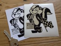 Steen Alhambra California Skunk Logo Sticker. 4