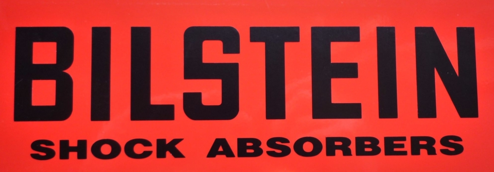 Bilstein Shock Absorbers Cut Vinyl Text Sticker. 5.5