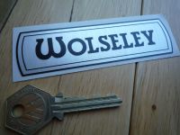Wolsley Hornet 1100 etc BMC Old Style Thick Foil Sticker. 4".