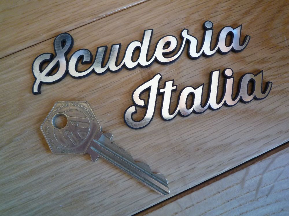 Scuderia Italia Laser Cut Self Adhesive Car Badge.