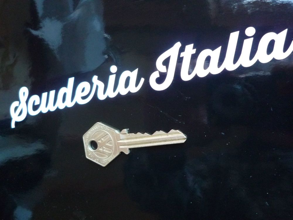 Scuderia Italia Self Adhesive Vinyl Car stickers x 2.   7