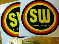 Stewart-Warner Instruments Sticker. 3.5