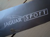 Jaguar Sport. Cut Vinyl Sticker. 8" or 12".